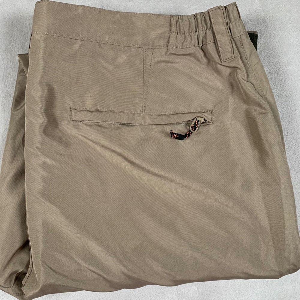 Game Winner Hunting Pants Mens XL (40-42) Tan Olive Green Briar Reinforced Leg
